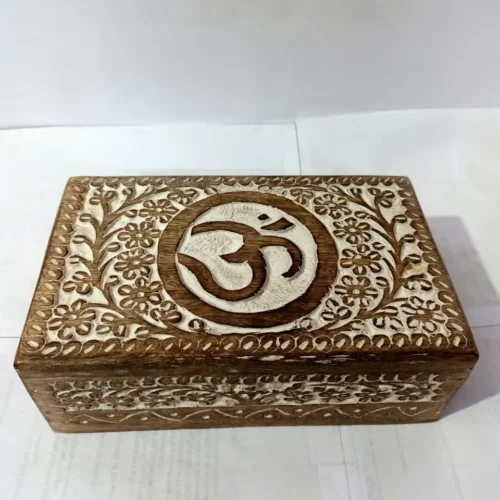 Wooden Box Om Wooden Box Om