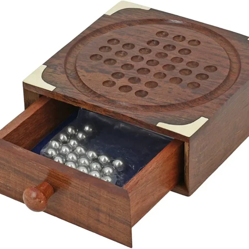 Wooden Checker Small with Balls