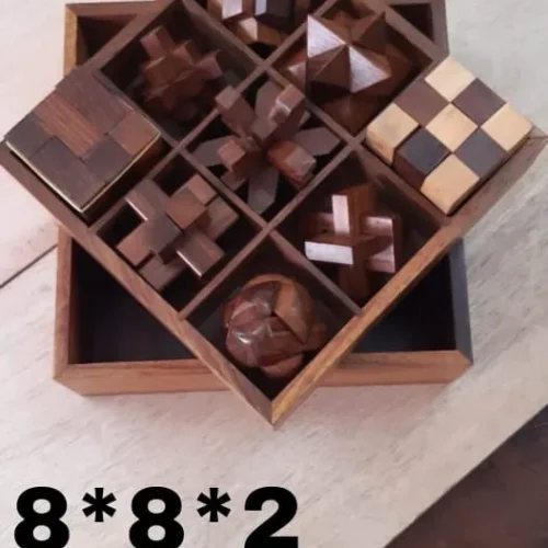 Wooden Games Box