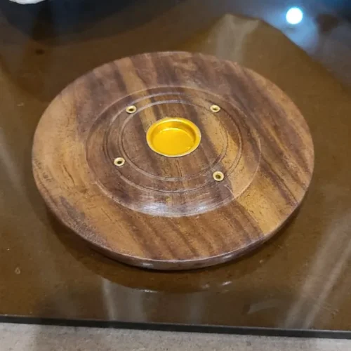 Wooden Incense Holder