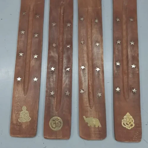 Wooden Incense Holder (Patti)