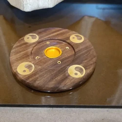 Wooden Incense Holder Round Wooden Incense Holder Round