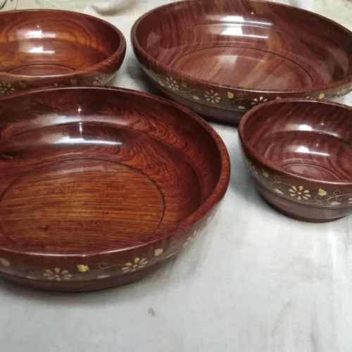 Wooden Plate Set Wooden Plate Set