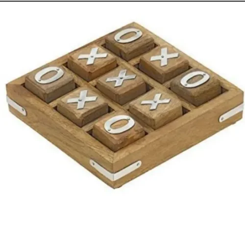 Wooden Tic Tac Toe for Kids