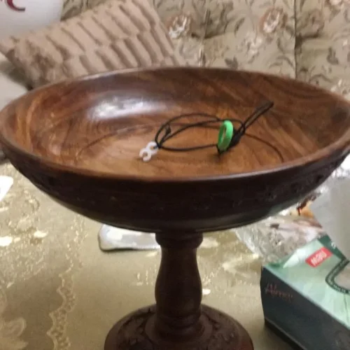Wooden Tray with Long Base